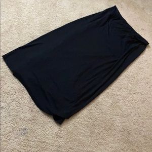 Black maxi skirt XXL